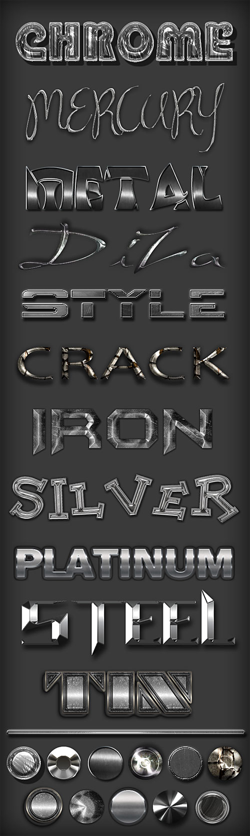 Metal different styles by DiZa-74 on DeviantArt