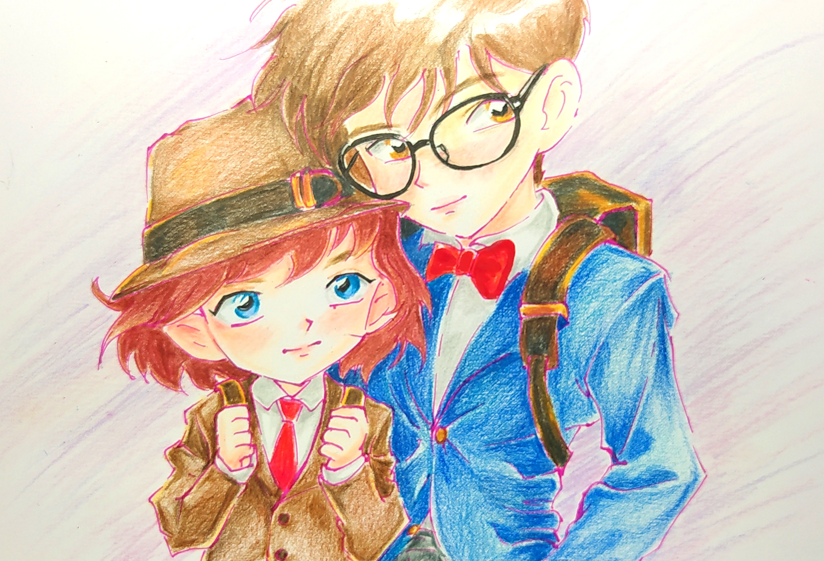 Detective Conan Fanart Conan Haibara Cute Moment By FZdraw On DeviantArt detective-conan-fanart-conan-haibara-cute-moment-by-fzdraw-on-deviantart