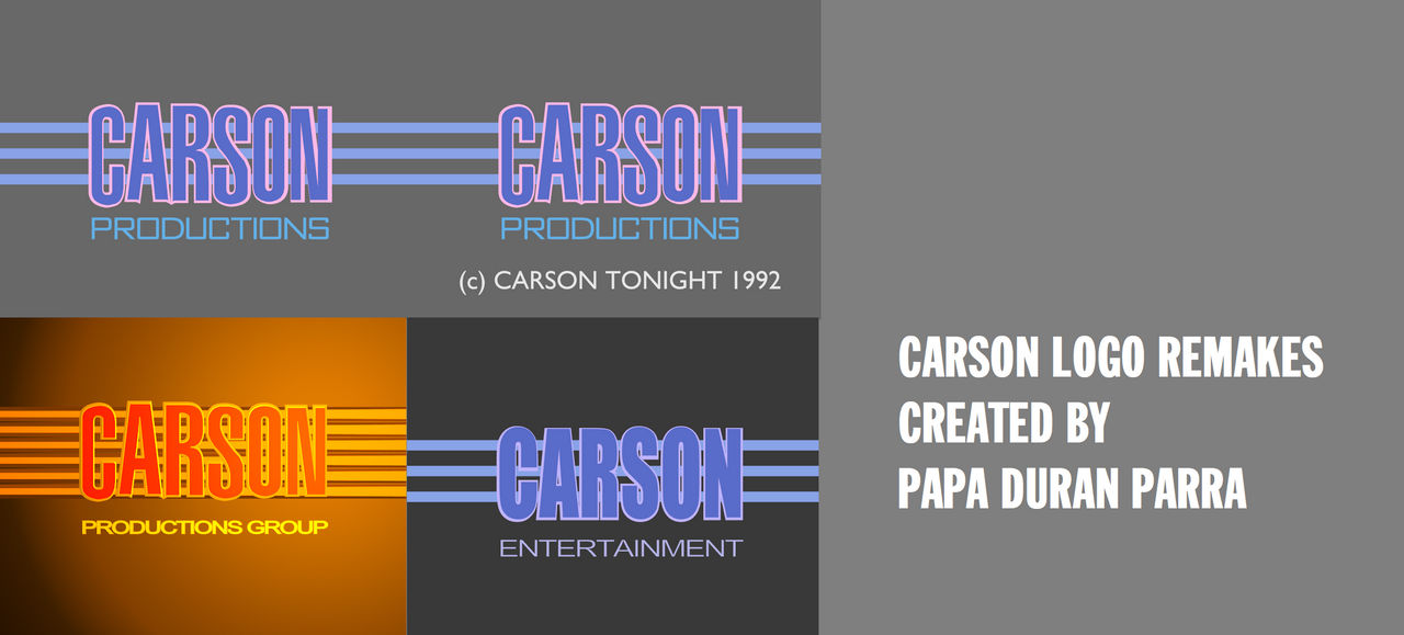 Carson logo remakes by ezequieljairo on DeviantArt