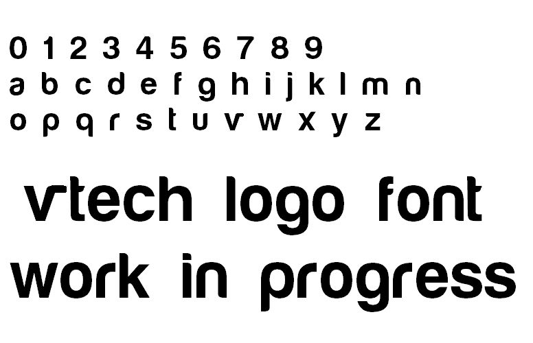 Vtech logo Font WIP by ezequieljairo on DeviantArt