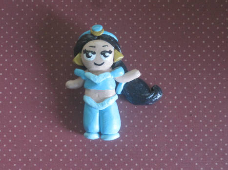 Princess Jasmine Clay Charm