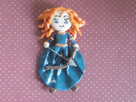 Brave- Merida Clay Charm