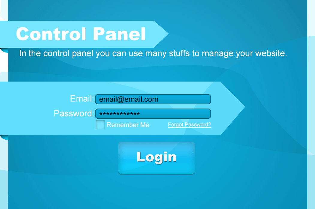Control Panel Design. by DorGD on DeviantArt