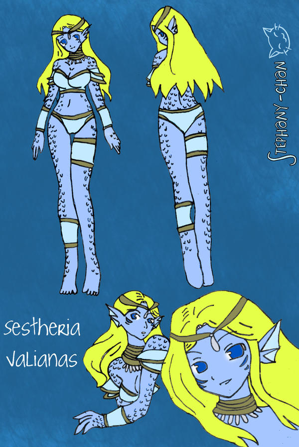Original: Sea Elf by stephany-chan on DeviantArt