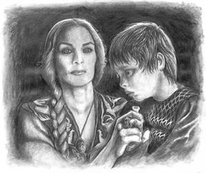 Cersei Lannister - ''I will keep you safe'' by KristianTsvetanov