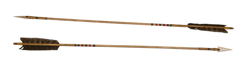 Two Old Indian Arrows