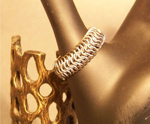 Titanium Chainmaille Ring