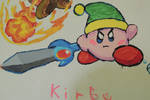 Pink Sword Kirby by Hiyukee