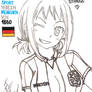 Lisanna Strauss - TSV 1860 Munchen (uncolored)