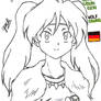 Ayame (Inuyasha) - VfL Wolfsburg (uncolored)