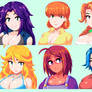 pixel art stardew valley girl