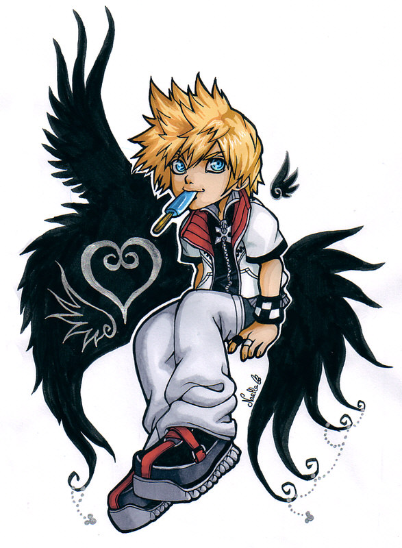 Roxas Kingdom Hearts 2