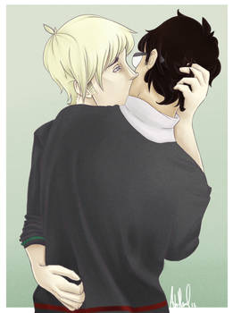 Drarry smooch