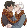 Drarry - Scarf Sharing