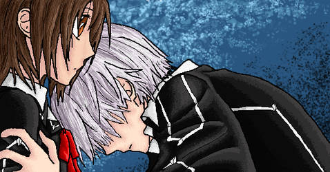 Vampire knight coloured panel by cherrybubblegum