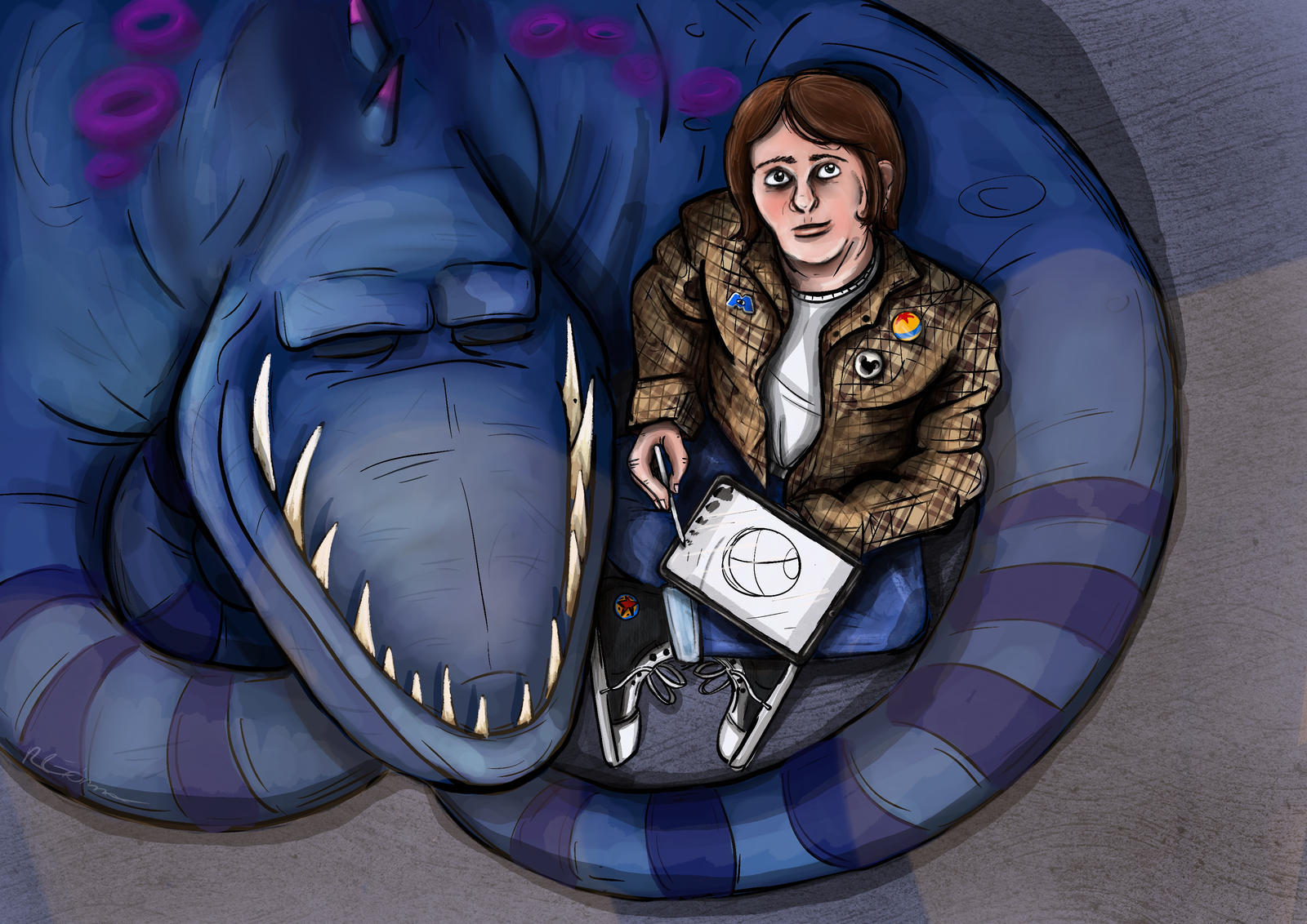Comfort Monster Pete claws Ward By MidnightConcept On DeviantArt comfort-monster-pete-claws-ward-by-midnightconcept-on-deviantart