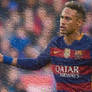 Neymar Jr Mosaic