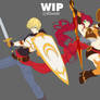 WIP Jaune and Pyrrha