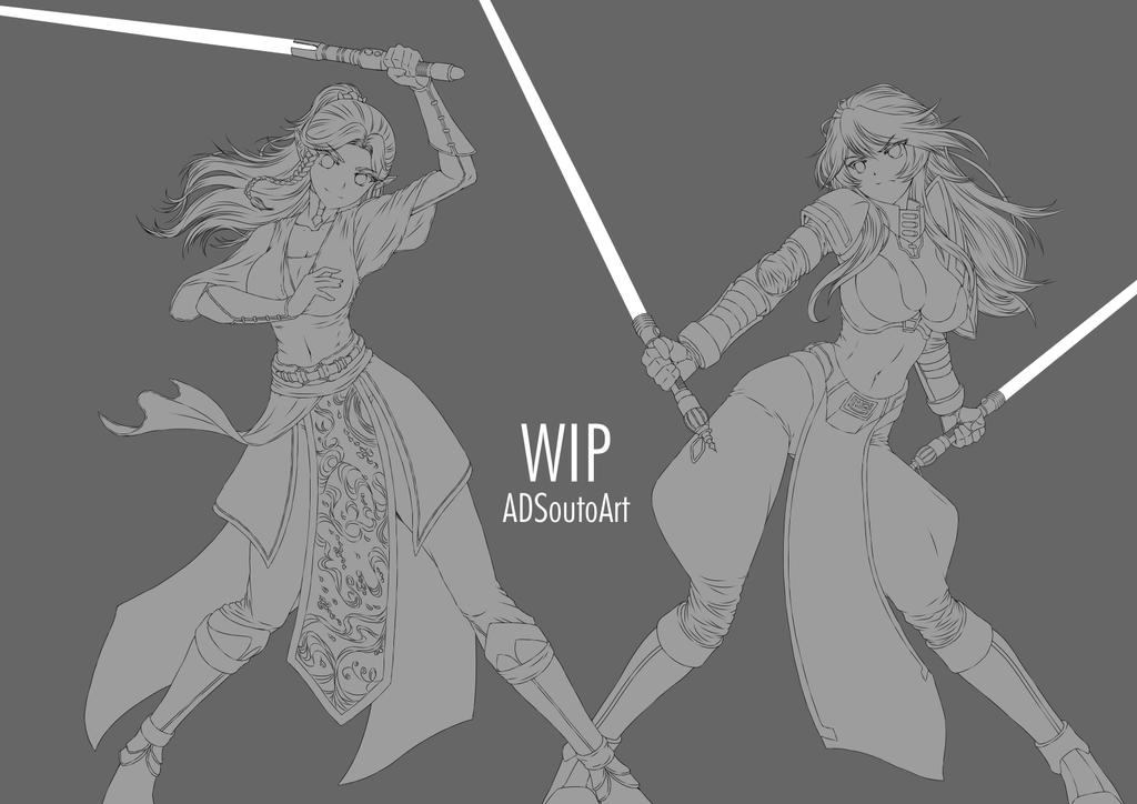 WIP Aqune And Onyxa