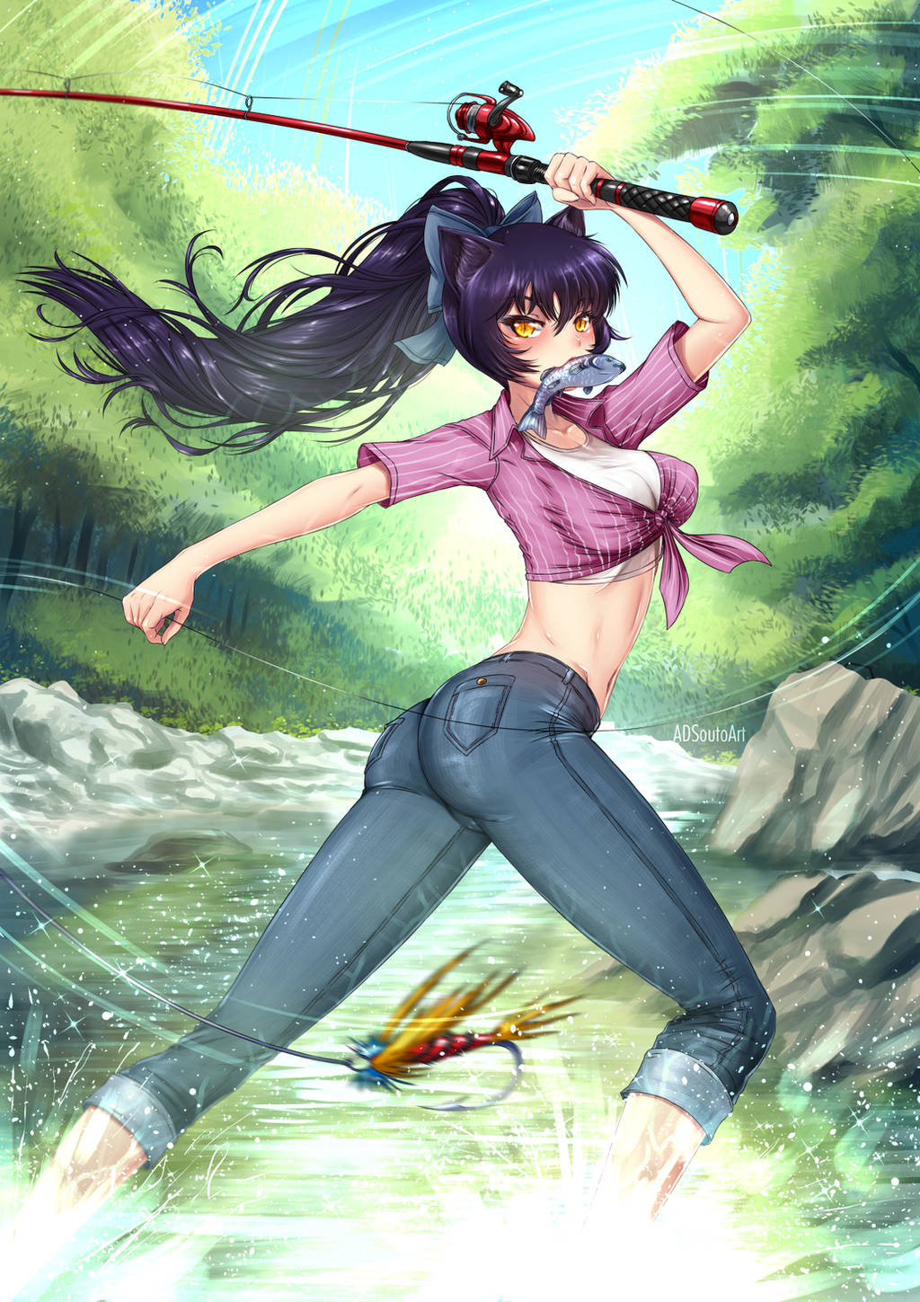 Summer Time Blake Belladonna - casual by ADSouto