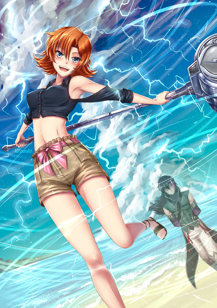 Summer Time Nora Valkyrie Casual By Adsouto On Deviantart