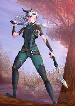 Rayla Shadowmoon Elf Assassin