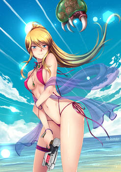 Samus Aran, Bounty Hunter / Swimsuit