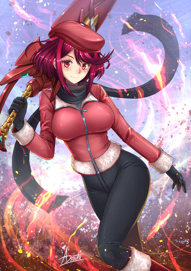 Pyra Possession Pyra / Xenoblade Chronicles 2 - Casual by ADSouto on DeviantArt