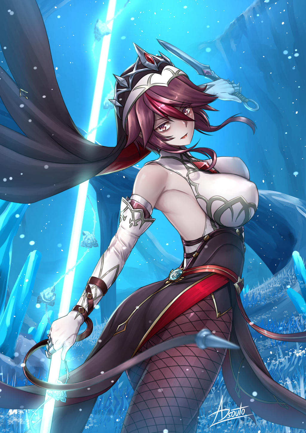 Rosaria Genshin Impact Sister By Adsouto On Deviantart Rosaria Genshin Impact Sister By Adsouto On Deviantart