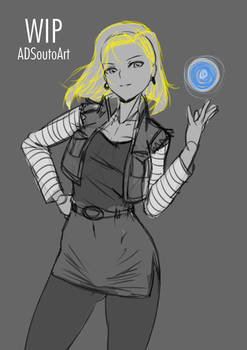 WIP - Android 18 / DBZ