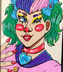 Clown E-Girl