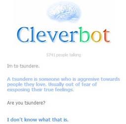 Tsundere cleverbot