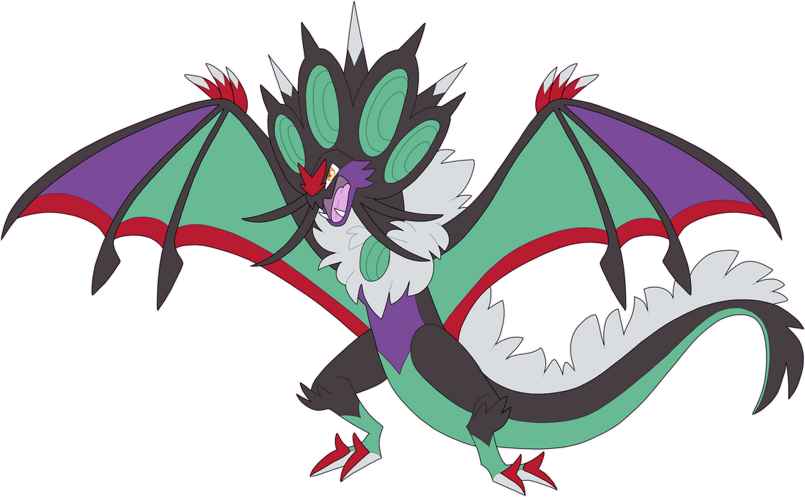 Mega Noivern By ProfessorAmethyst On DeviantArt mega-noivern-by-professoramethyst-on-deviantart