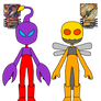 Ninjala OC: Scorp and Dragonfly Space Kaijin