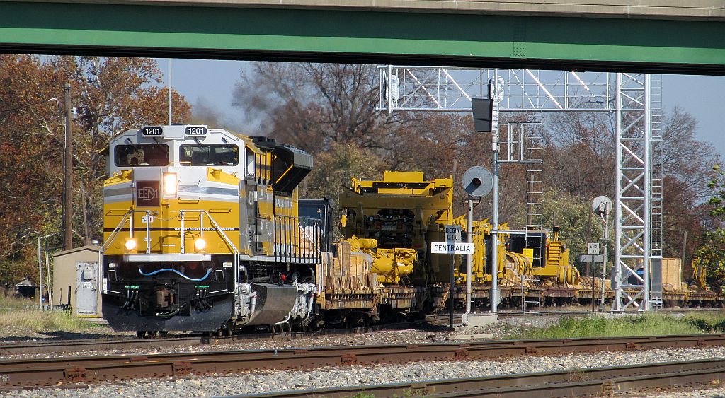 Special Caterpillar SD70ACe 1201 in Centralia ILL