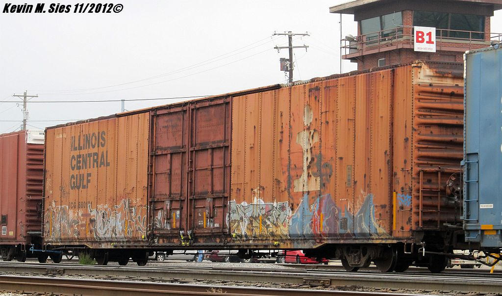 Illinois Central Gulf boxcar in Decatur, Illinois by EternalFlame1891 ...