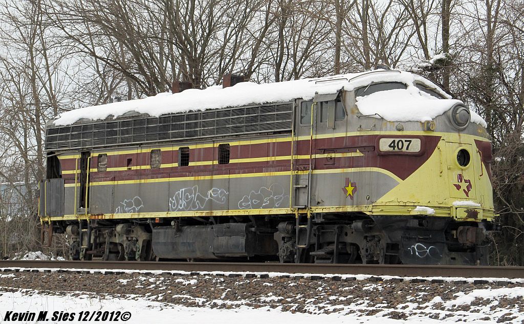 Texas Star F7A # 407 @ Mt Vernon IL