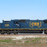 Box Car Logo SD70MAC CSXT # 4719 leads MCHPB-01