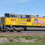 Brand Spanking New UP SD70ACe 8812 on MPRPB train