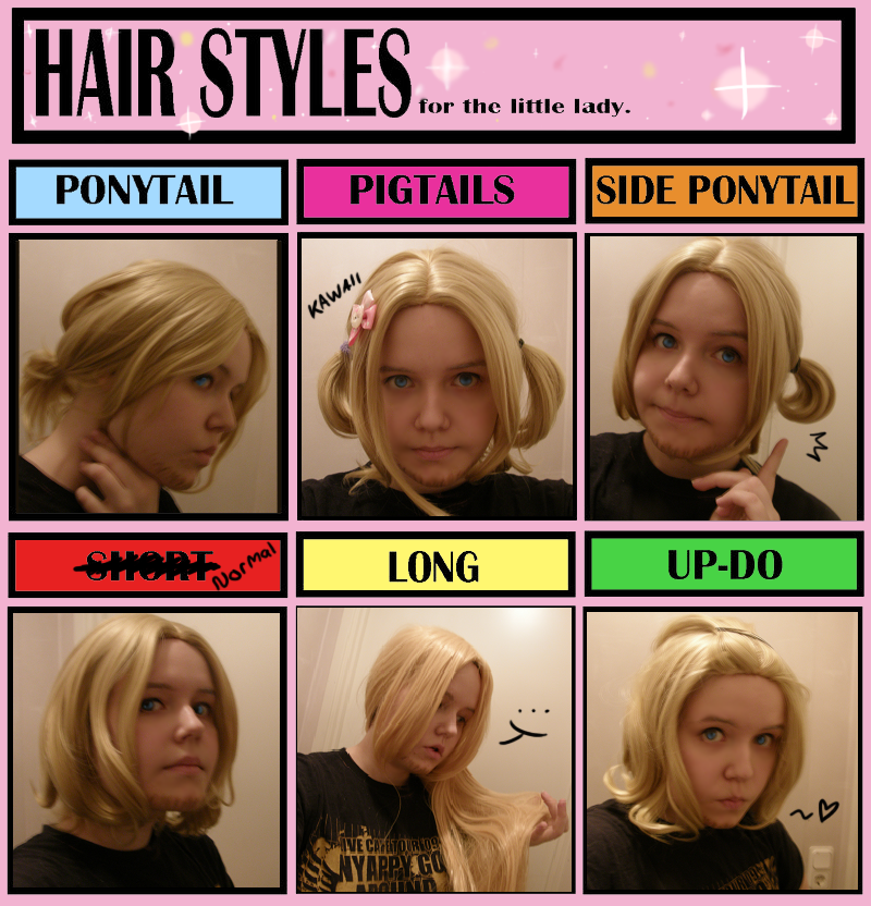 Hair Style Meme with my new wig by EsuNeh on DeviantArt Hair Style Meme with my new wig by EsuNeh on DeviantArt