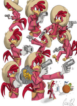 Trigger Happy Rooster