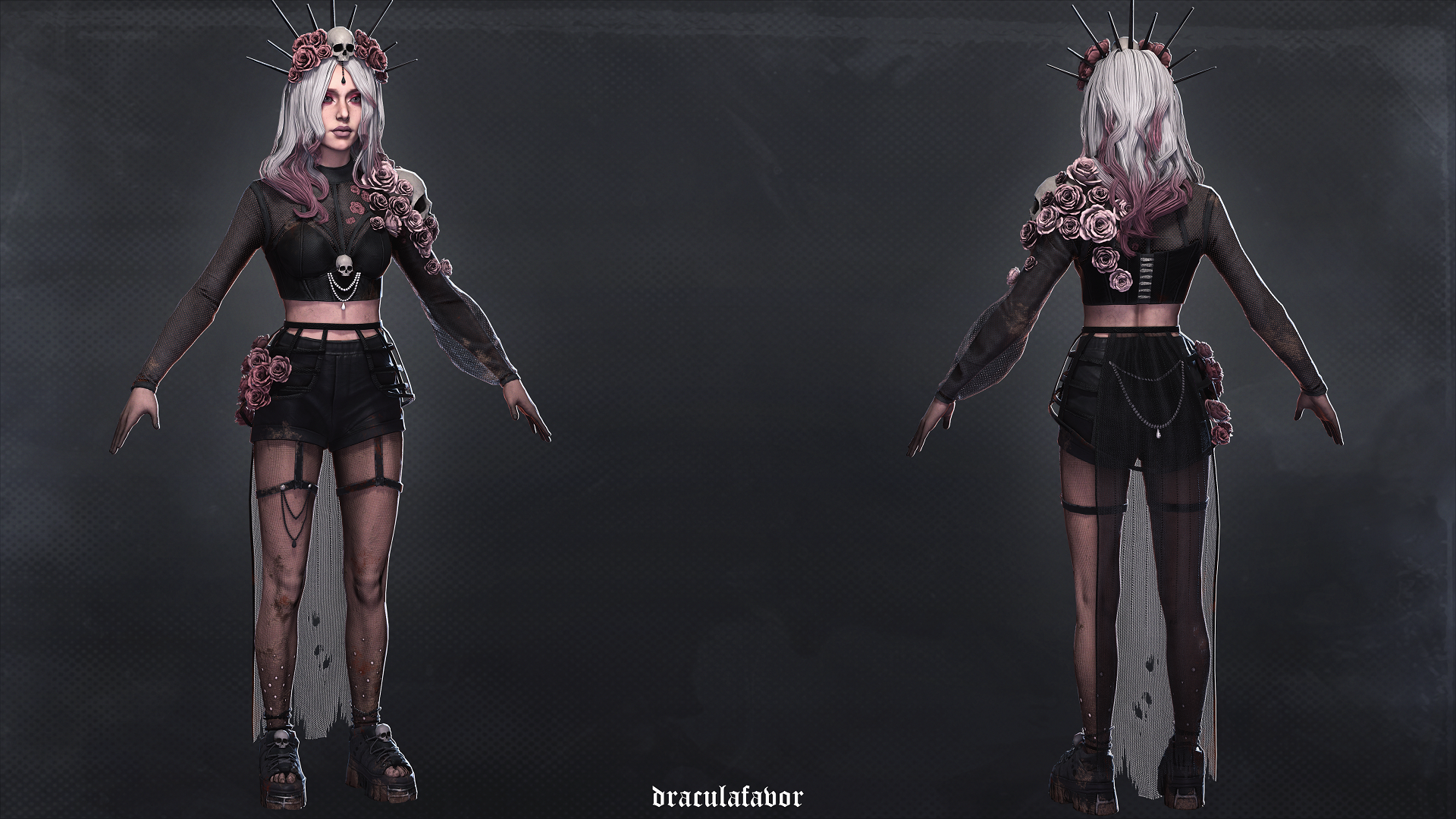 Death By Roses Dbd Dead by Daylight - Sable Ward - Death by Roses by draculafavor on ...