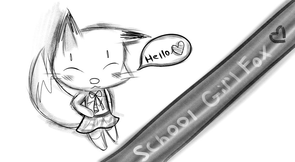 School Girl Fox