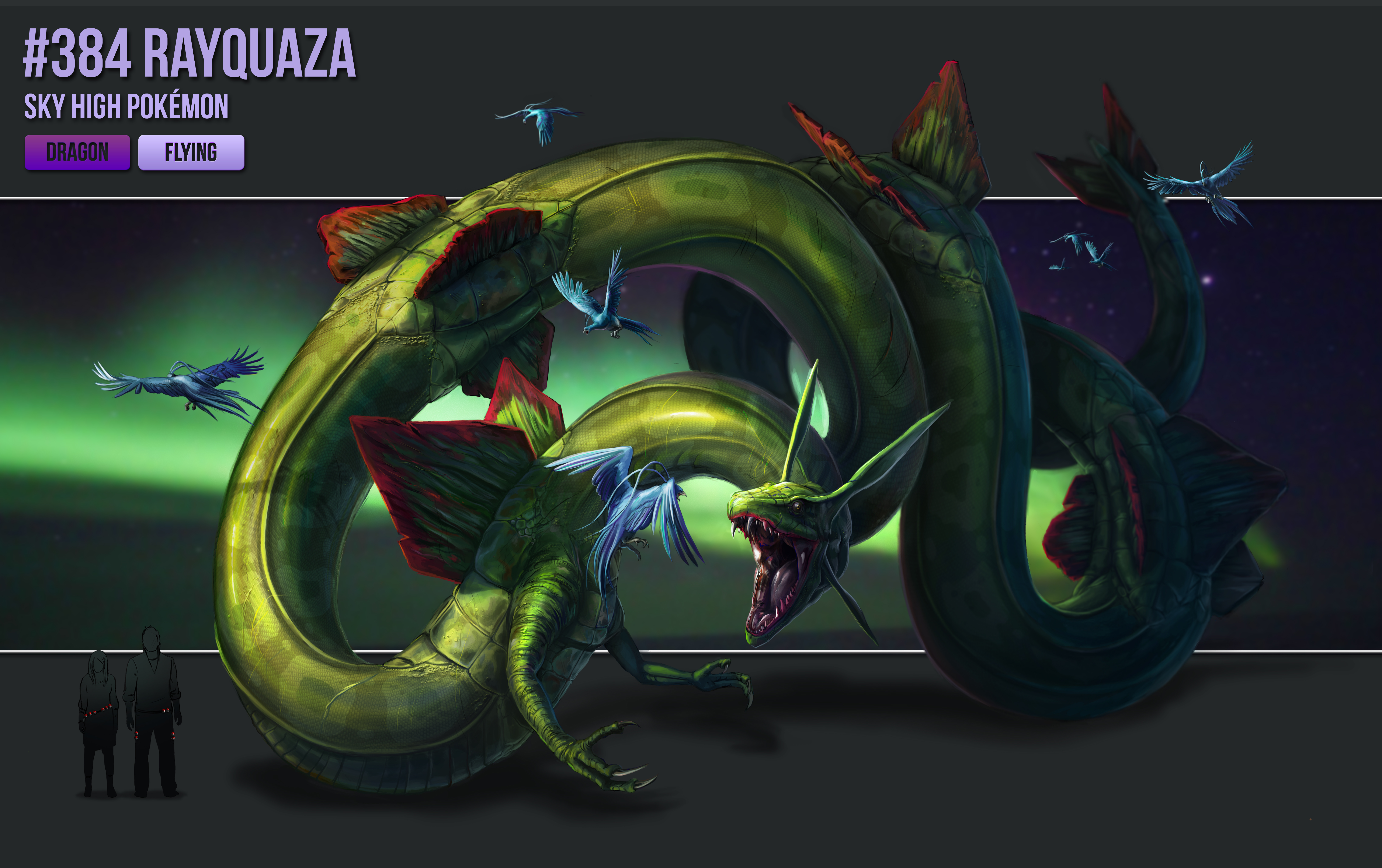 Realistic Rayquaza