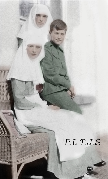 Big Pair and Alexei during WWI