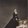 Empress Elisabeth with one of her dogs