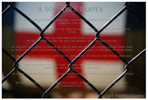 A Soldier's Prayer...Med Ab