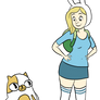 Day 23- Fionna and Cake