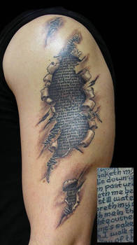 tattoo under the skin