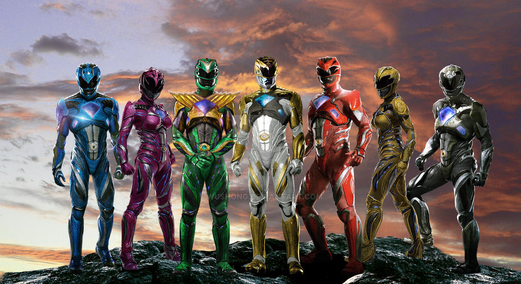 Custom Power Rangers Teams Team Power Rangers 2017 by Wushong on DeviantArt